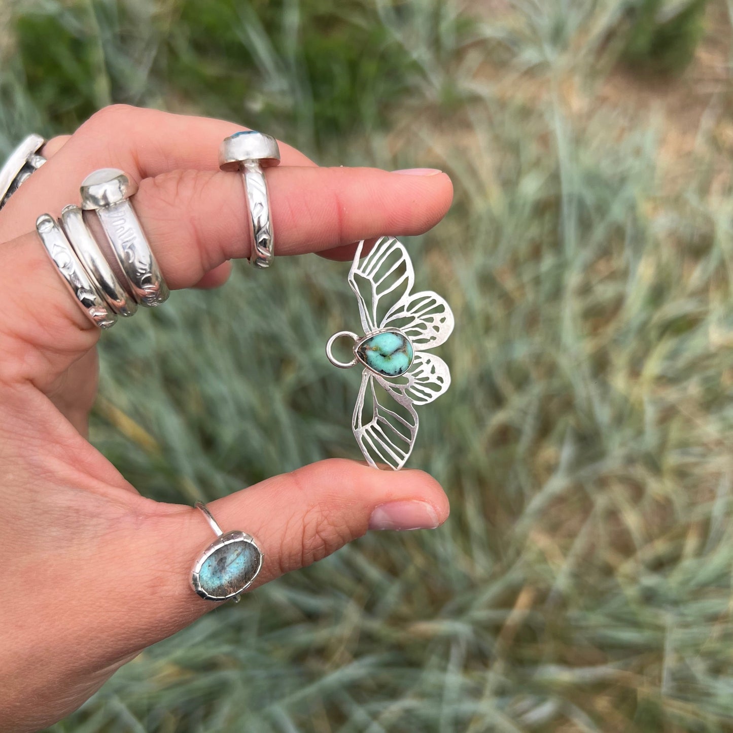 "Butterfly" necklace