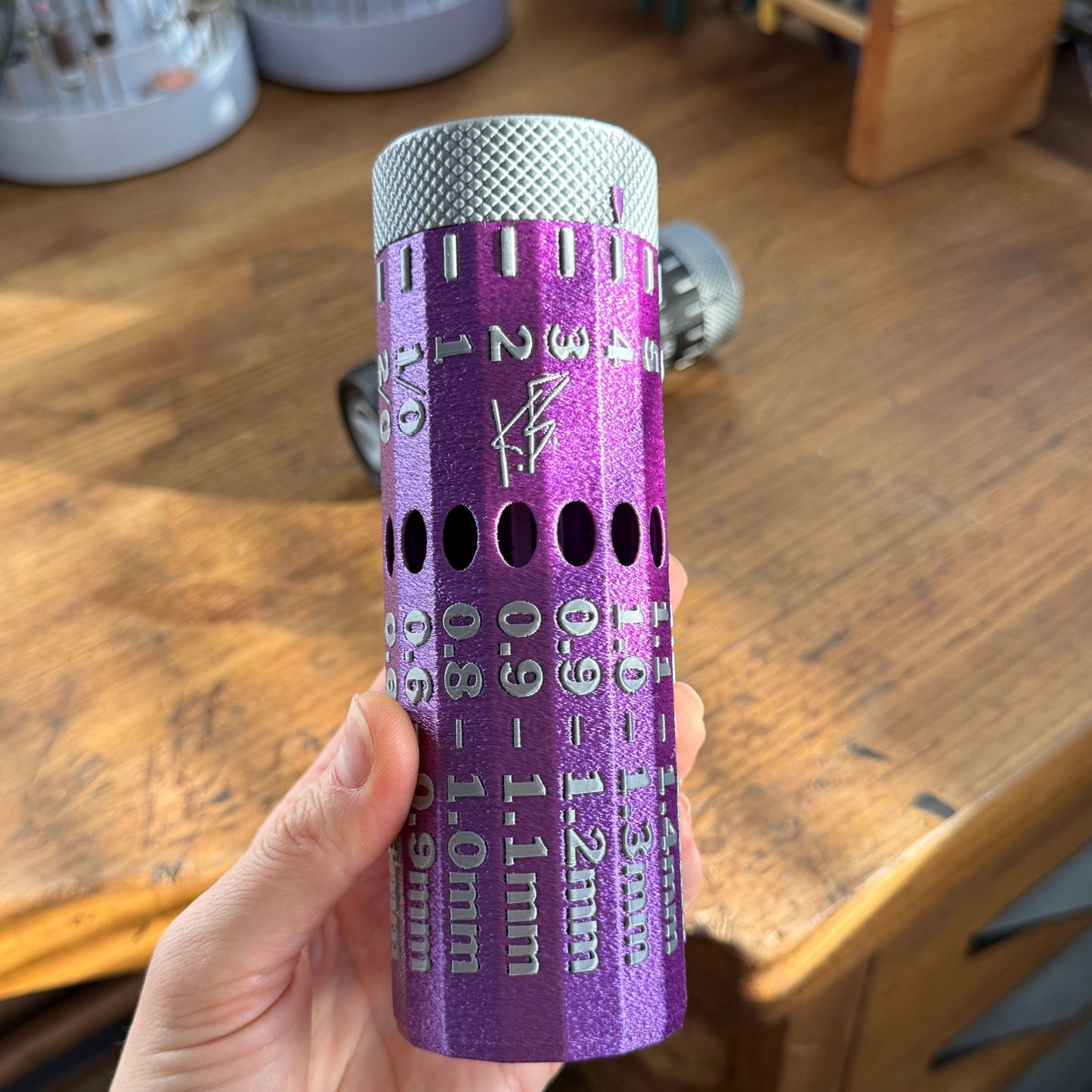 SAW blade organiser (purple)